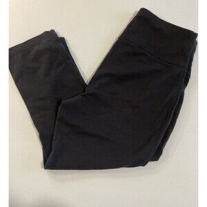 Women's Tek Gear Athletic Capri Pants Size L Black